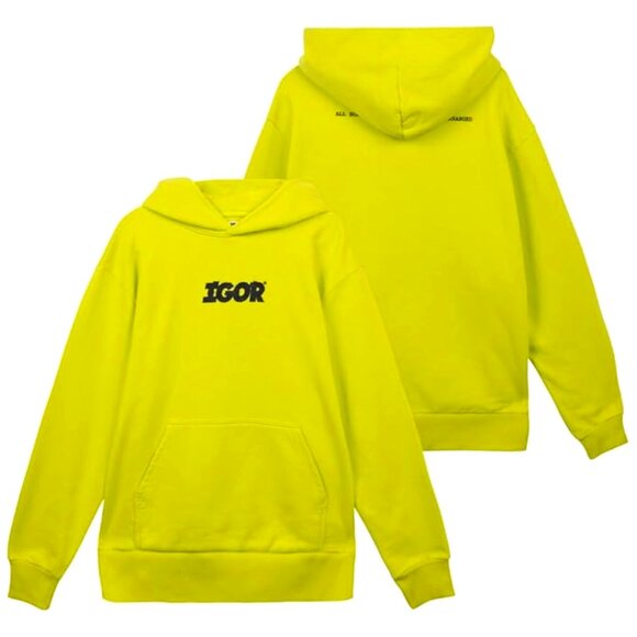 NWT Golf Tyler The Creator Igor Cotton Hoodie Safety Green M - Picture 1 of 15